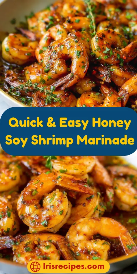 Quick & Easy Honey Soy Shrimp Marinade