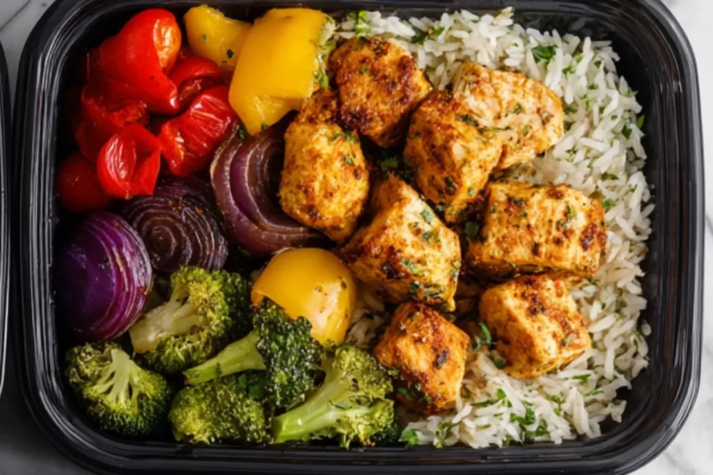 Quick Roasted Chicken Meal Prep