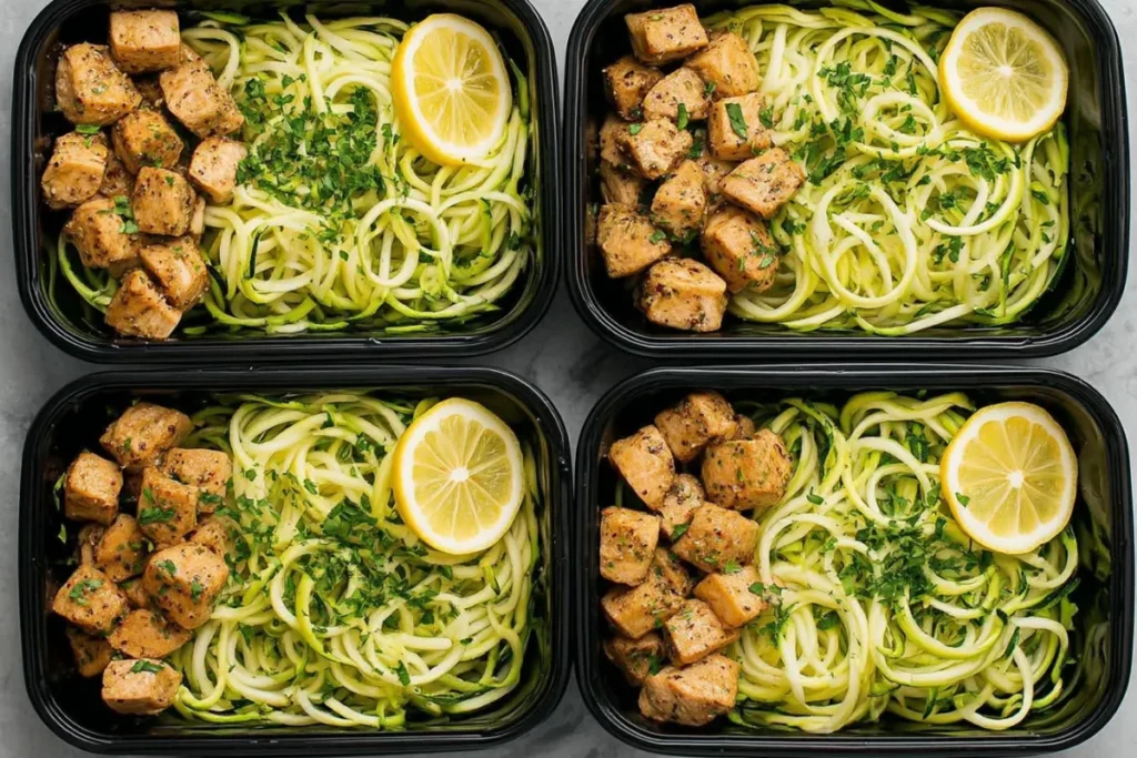 Quick Zucchini Lemon Chicken