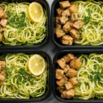 Quick Zucchini Lemon Chicken