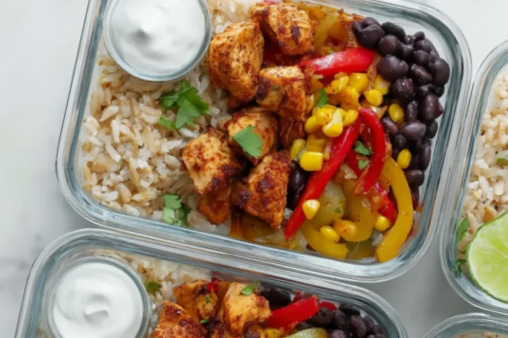 Tex-Mex Chicken Meal Prep Bowls _ Easy 30-Minute Recipes