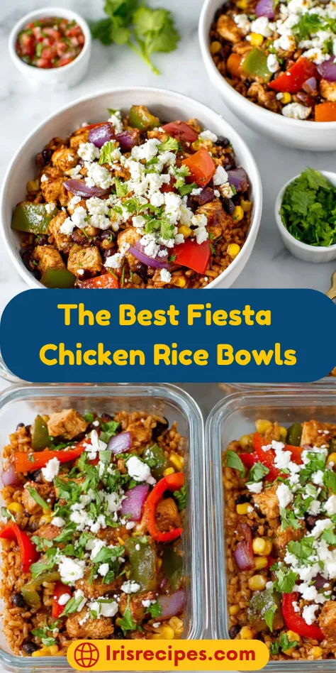 The Best Fiesta Chicken Rice Bowls