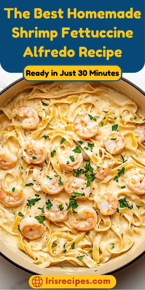 The Best Homemade Shrimp Fettuccine Alfredo Recipe