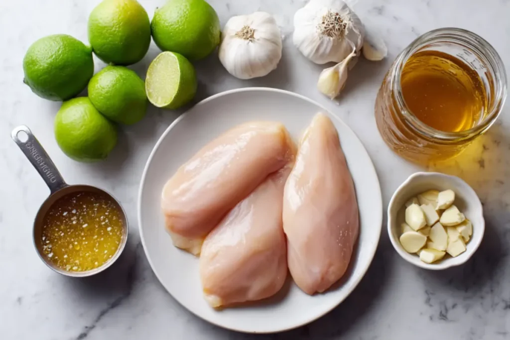 5-Ingredient Slow Cooker Honey Lime Shredded Chicken