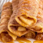 Air Fryer Apple Pie Taquitos (Easy 15-Minute Recipe)