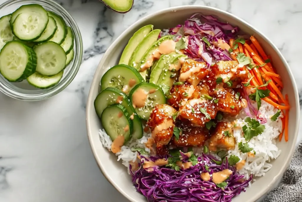 Bang Bang Chicken Bowl - 25 Minute Dinner