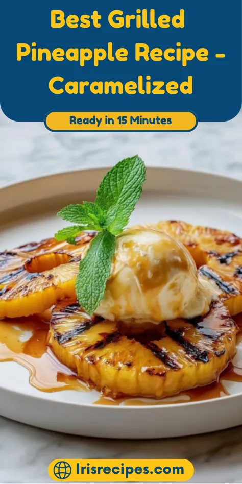 Best Grilled Pineapple Recipe - Caramelized