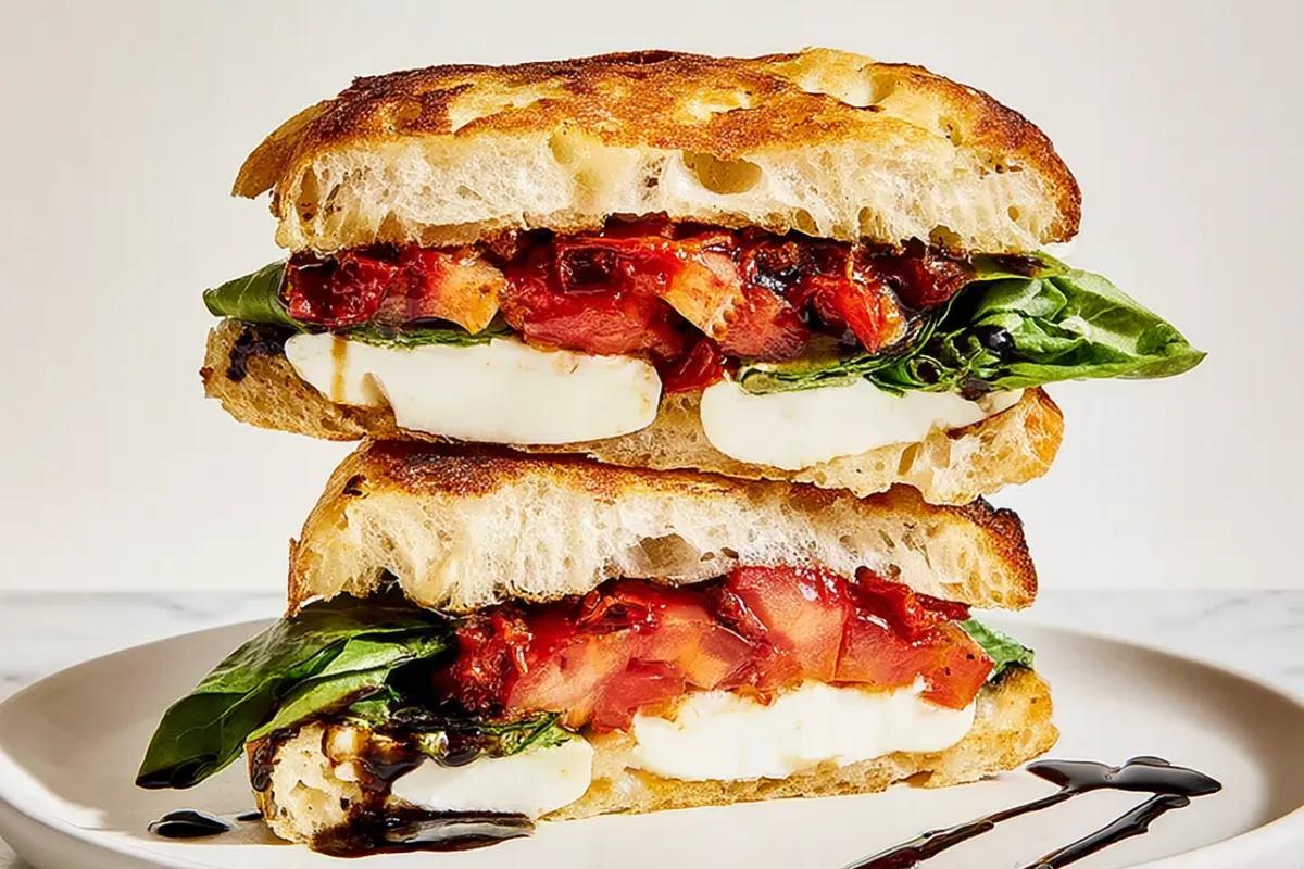 Best Homemade Caprese Sandwich Recipe