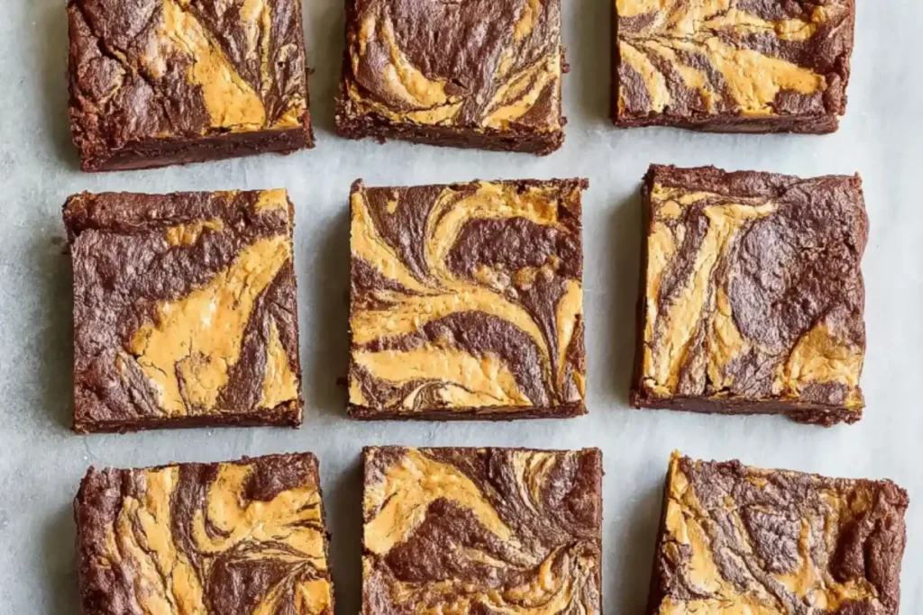 Best Peanut Butter Swirl Brownies Ever