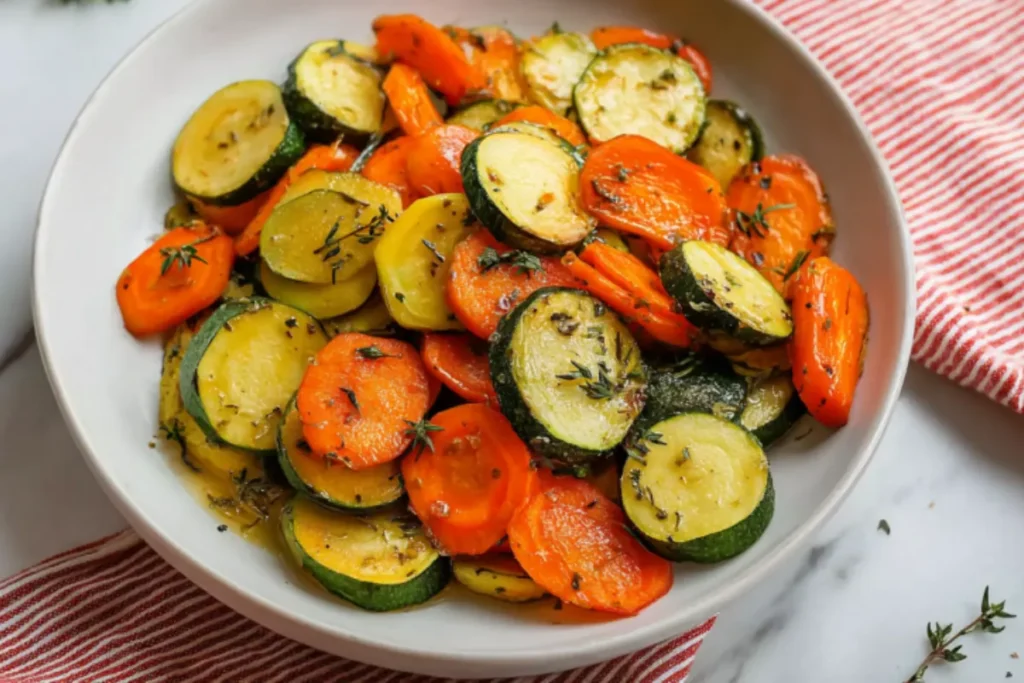 Best Sautéed Carrots And Zucchini Recipe With Herbs