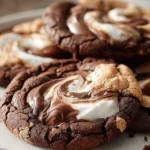 Chocolate Marshmallow Swirl Cookies Recipe