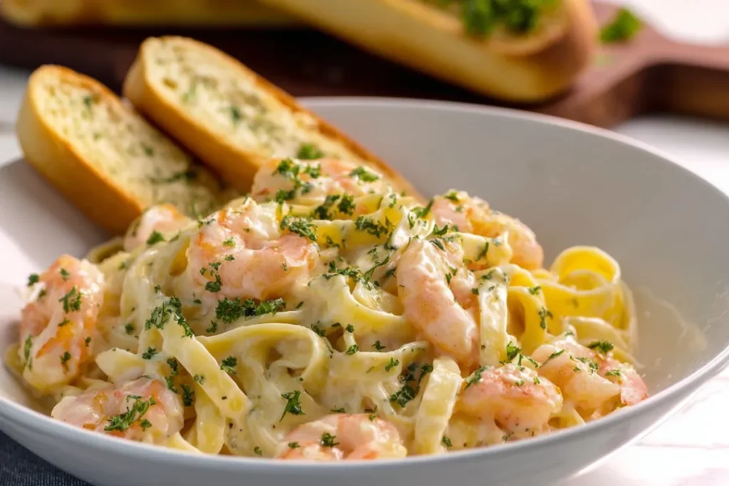 Creamy Shrimp Fettuccine Alfredo Made Simple