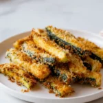 Crispy Parmesan Zucchini Fries Recipe