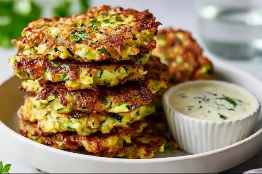 Crispy and Easy Zucchini Fritters Recipe