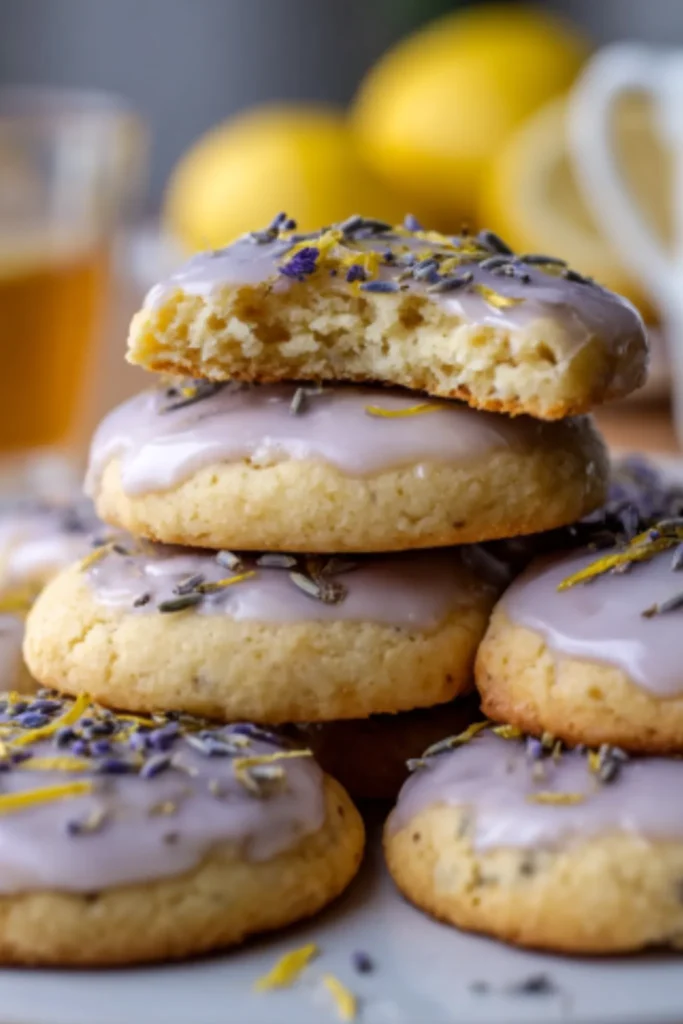 Delicious Lemon Lavender Cookies