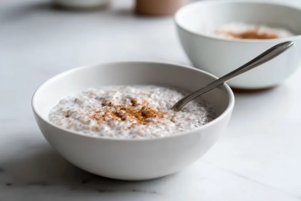 Delicious Rose Coconut Chia Seed Pudding Make Ahead