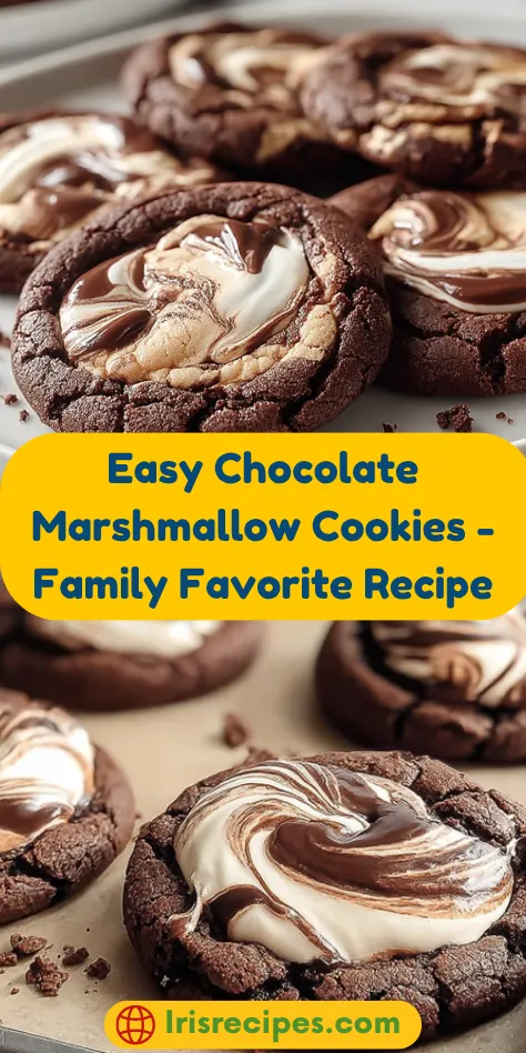 Easy Chocolate Marshmallow Cookies