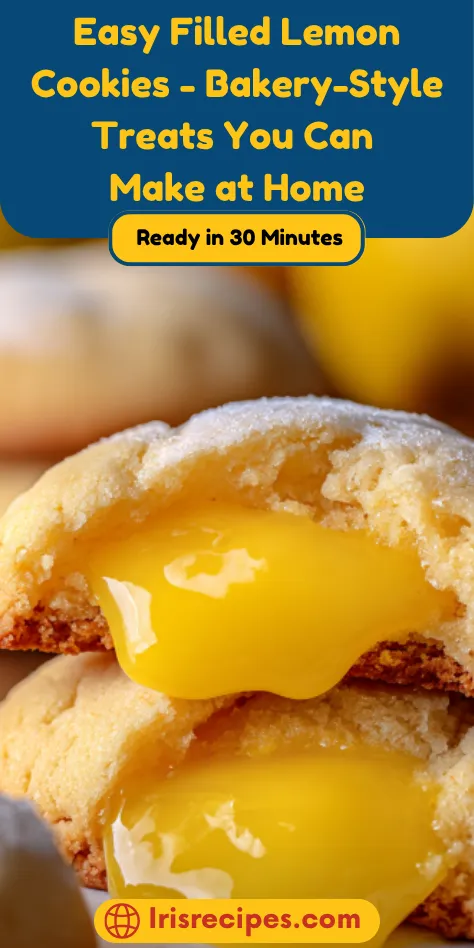 Easy Filled Lemon Cookies - Bakery-Style Treats You Can Make at Home