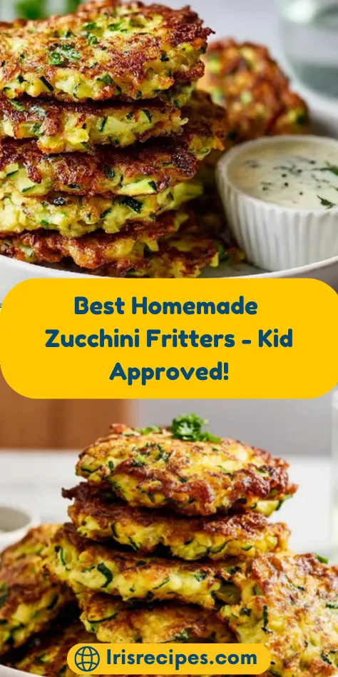 Easy Homemade Zucchini Fritters - Kid Approved