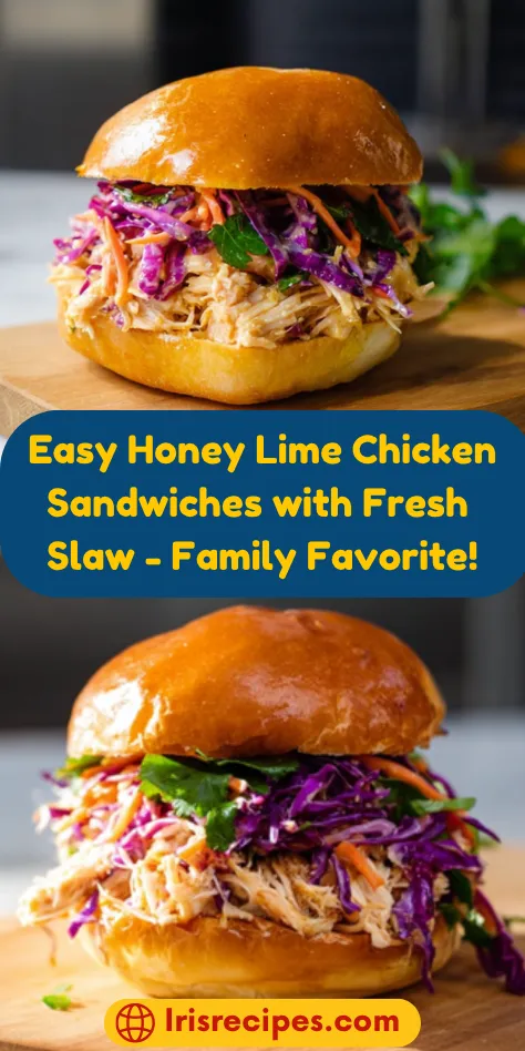 Easy Honey Lime Chicken Sandwiches with Fresh Slaw