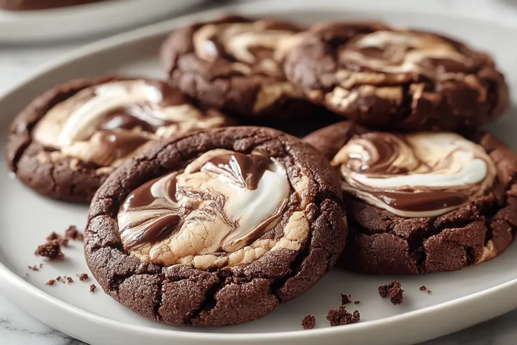 Easy Marshmallow Swirl Cookies Recipe