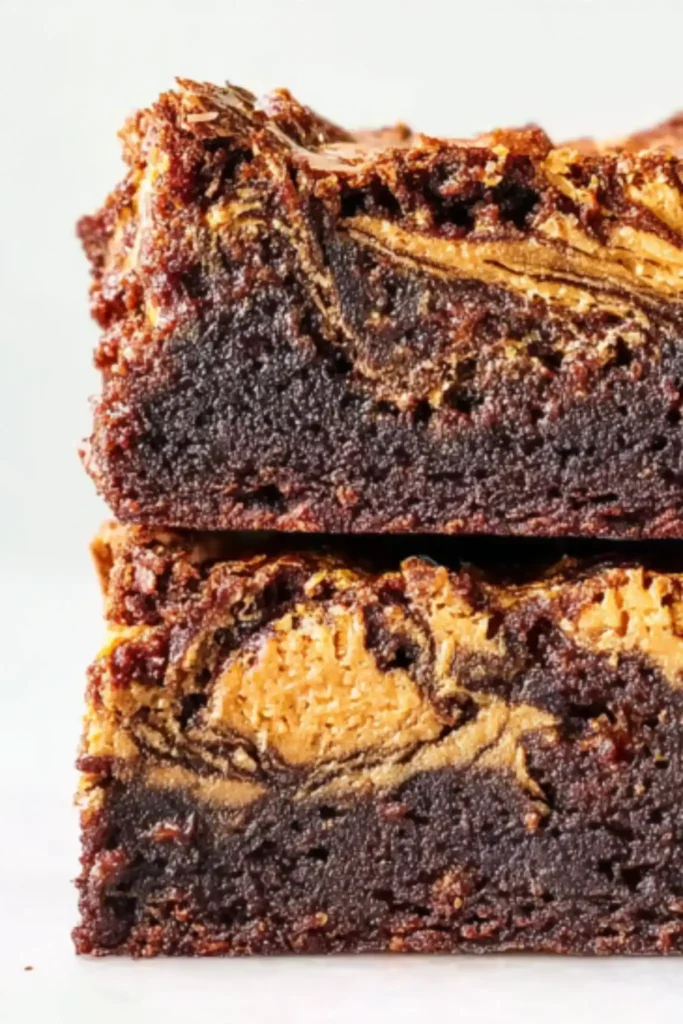 Easy Peanut Butter Swirl Brownies Recipe