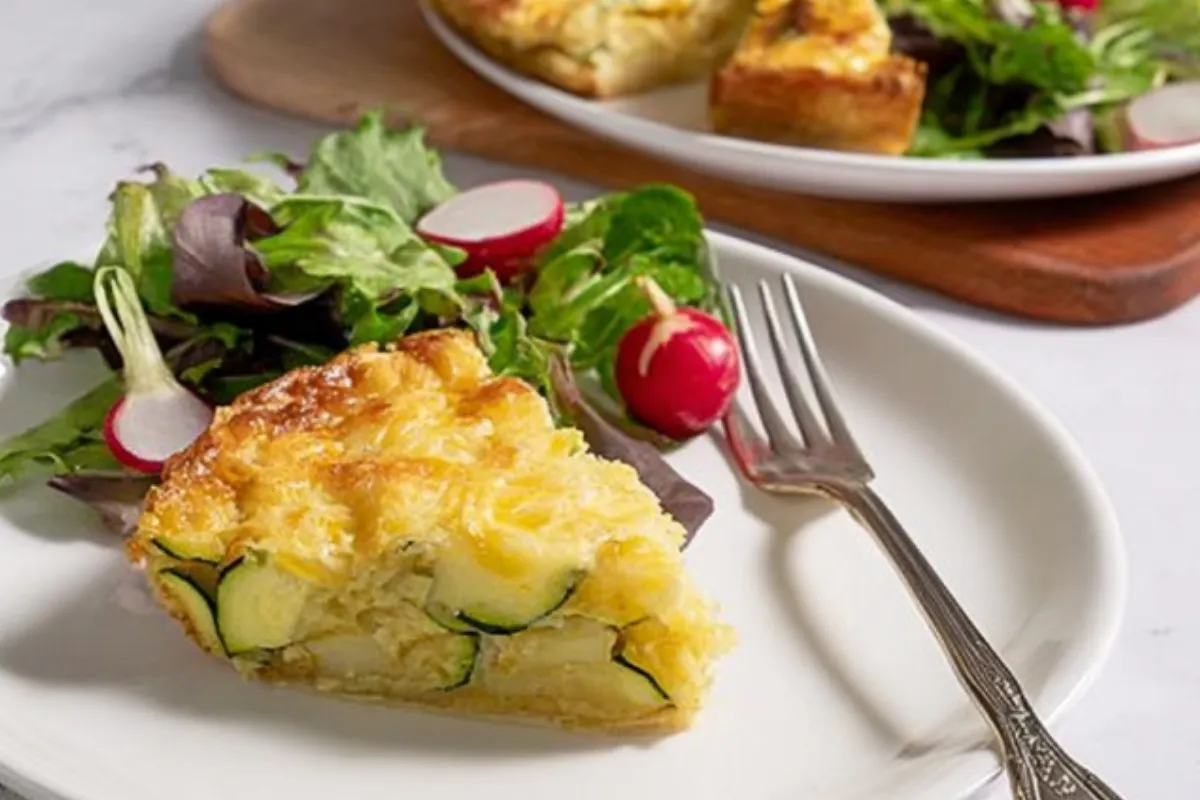 Garden Zucchini Pie Recipe - No Crust Needed