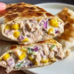 Healthy Tuna Melt Wrap - 52g Protein