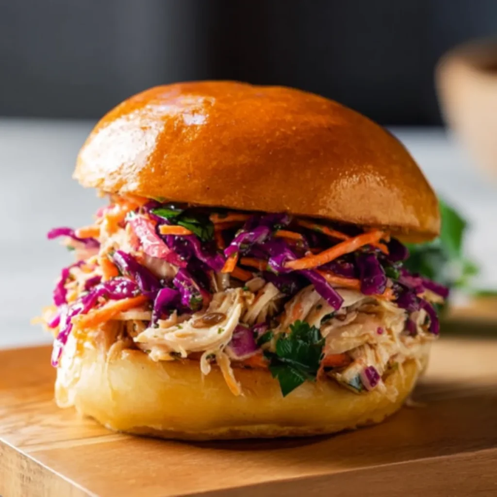 Juicy Slow Cooker Honey Lime Shredded Chicken