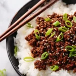 Korean Ground Beef Bowls Recipe (15 Minutes)