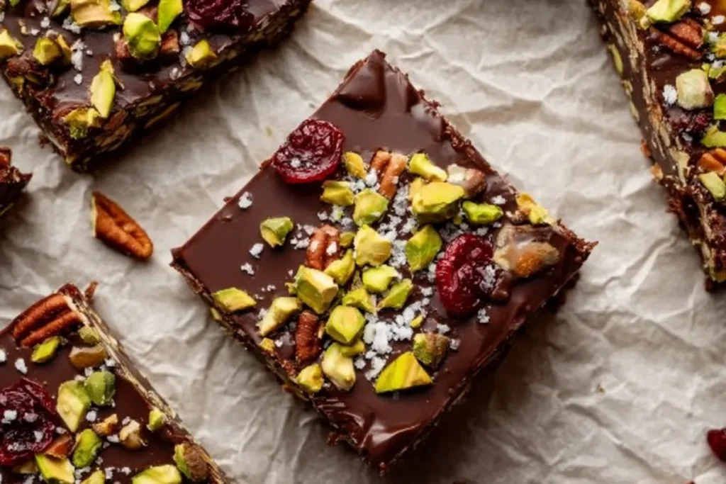 No Bake Superfood Brownies - Gluten Free & Vegan