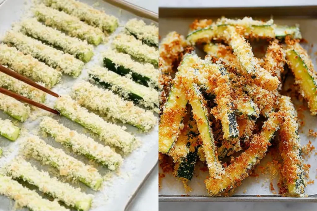 Parmesan Zucchini Fries - Crispy Baked Perfection
