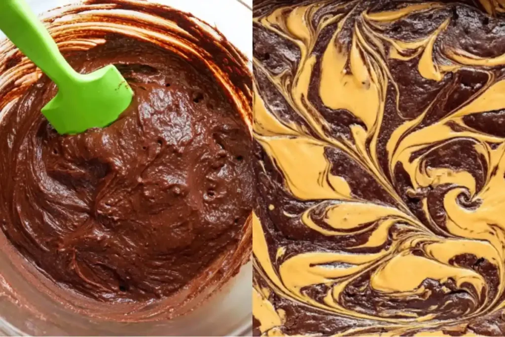 Perfect Peanut Butter Swirl Brownies