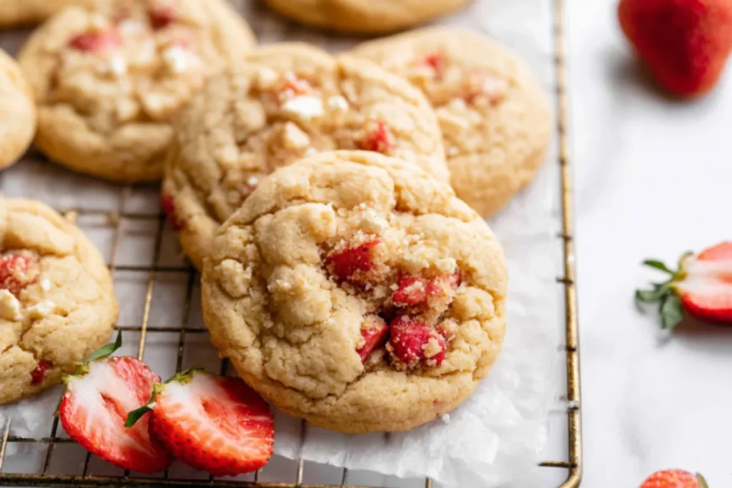 Perfect Strawberry Shortcake Cookies