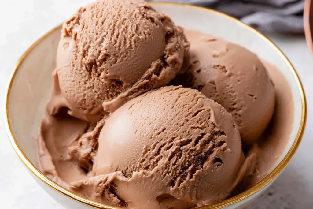Perfect Vegan Chocolate Ice Cream (Naturally Sweetened)
