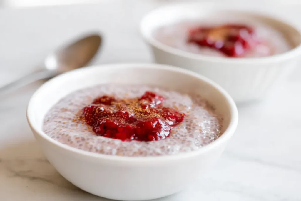 Rose Coconut Chia Seed Pudding Recipe - Creamy & Easy