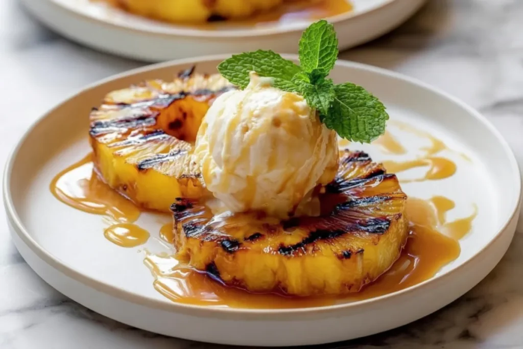 Simple Grilled Pineapple Recipe with Cinnamon
