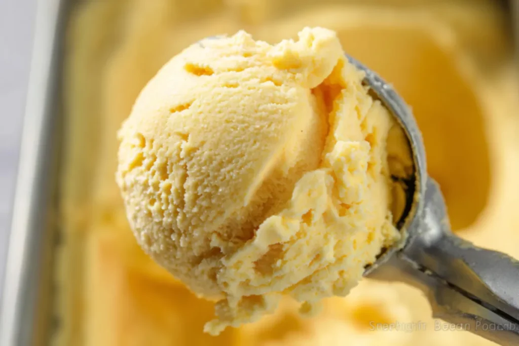 Simple Tropical Mango Ice Cream Recipe
