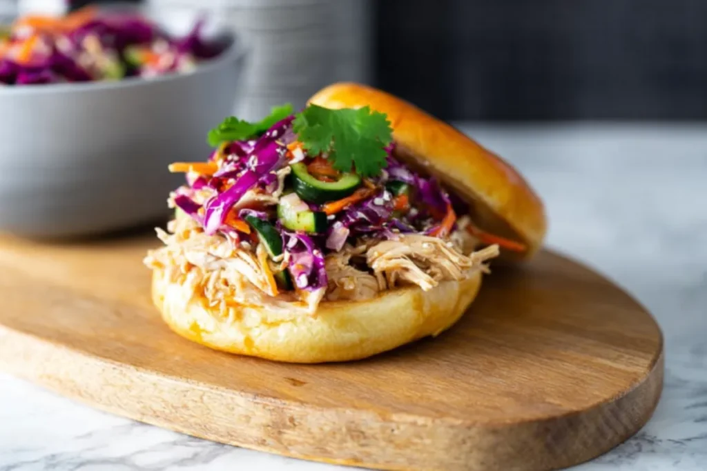 Slow Cooker Honey Lime Shredded Chicken