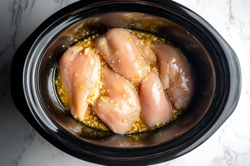 Slow Cooker Honey Lime Shredded Chicken