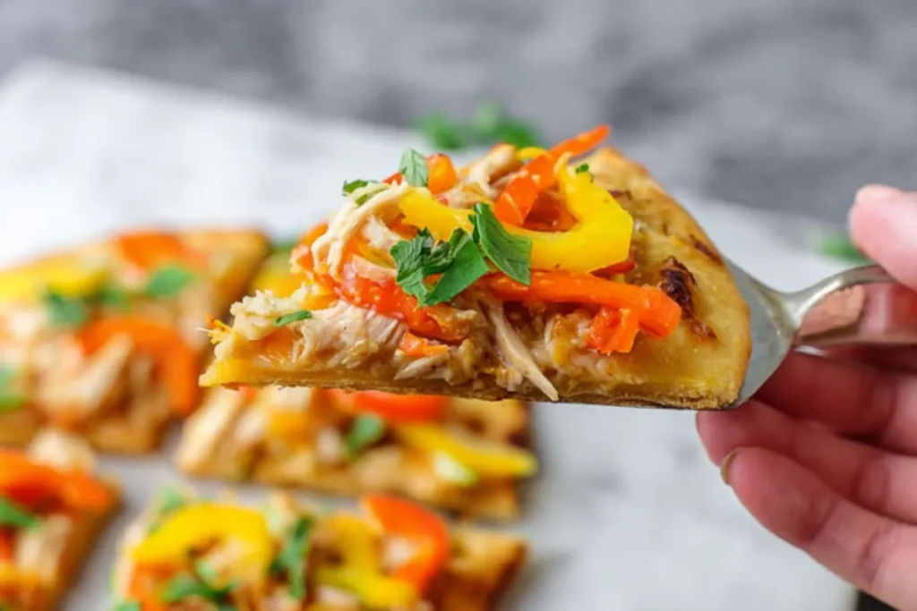 Thai Chicken Naan Pizza - Bold Flavors, Quick Prep