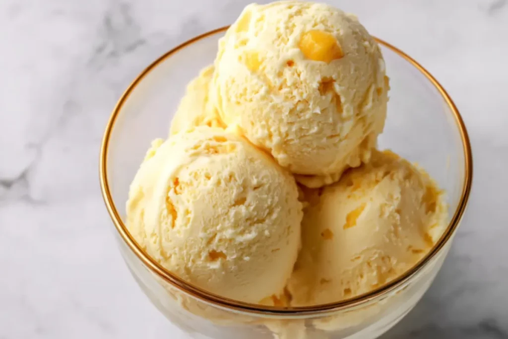 Ultimate Tropical Mango Ice Cream