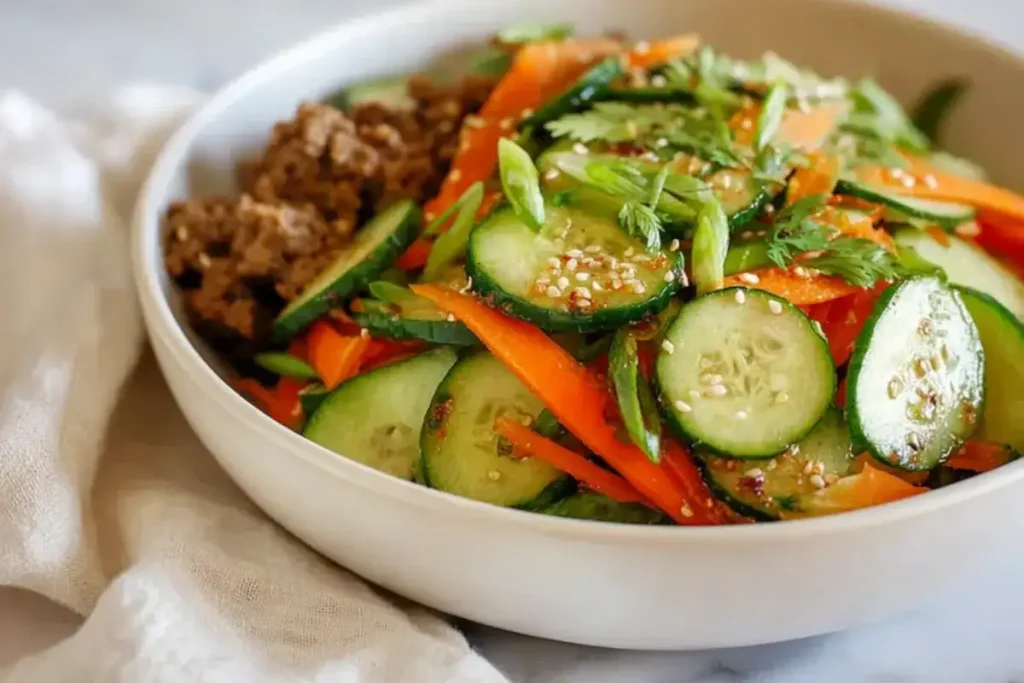 Best Carrot and Cucumber Salad - Make Ahead Recipe