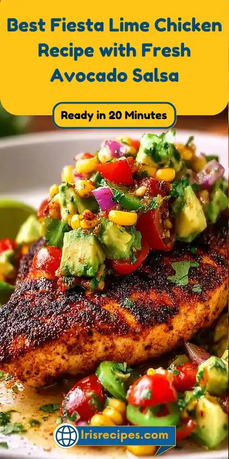 Best Fiesta Lime Chicken Recipe with Fresh Avocado Salsa