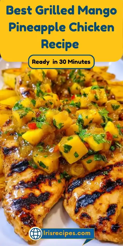 Best Grilled Mango Pineapple Chicken Recipe