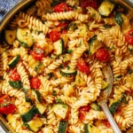 Best Healthy Tomato Zucchini Pasta - Easy & Quick