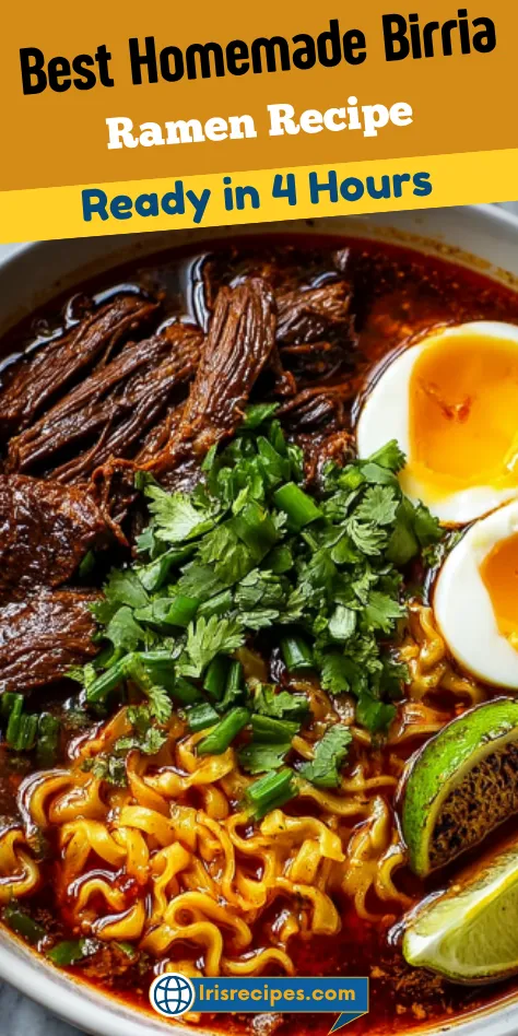 Best Homemade Birria Ramen Recipe - Ready in 4 Hours