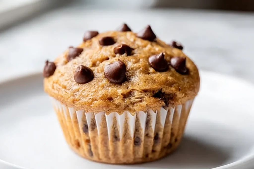Best Peanut Butter Banana Muffins (Dairy Free)