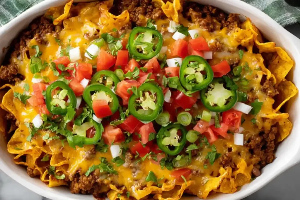 Best Walking Taco Bake Casserole Recipe