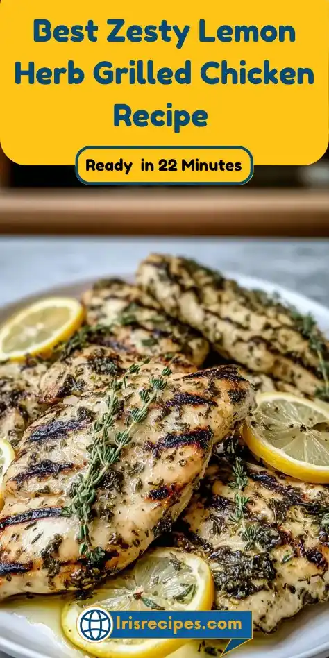 Best Zesty Lemon Herb Grilled Chicken Recipe